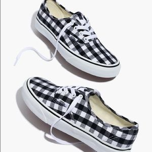 Vans in Gingham